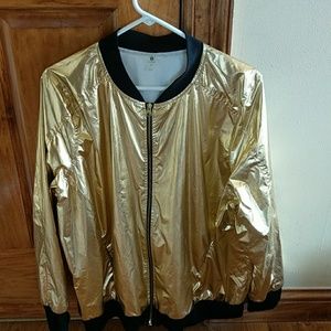 Xersion Metallic Windbreaker